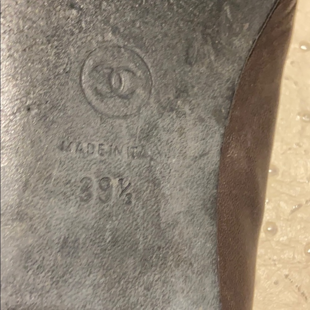 Chanel flats , brown and black size 39.5 - Picture 8 of 12